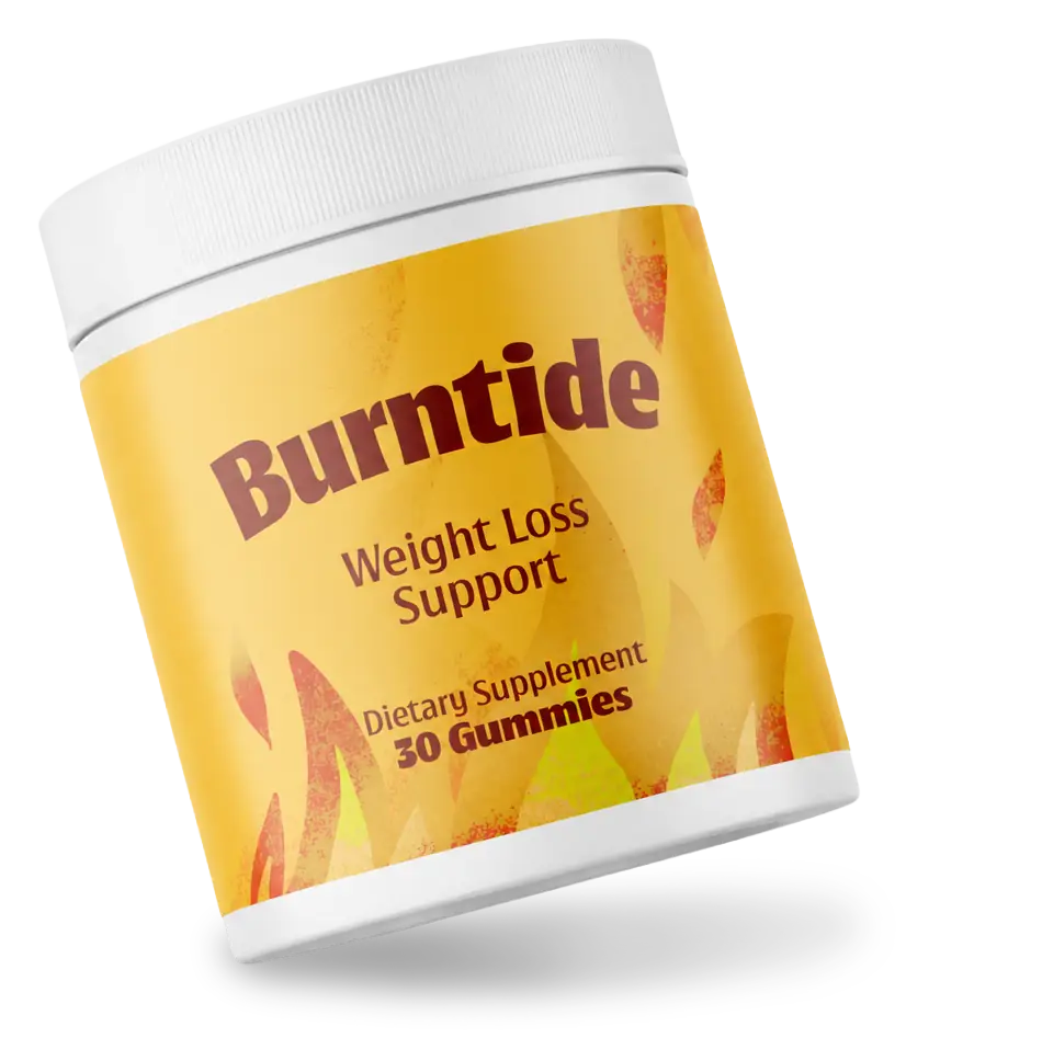 Burntide gummy bottle